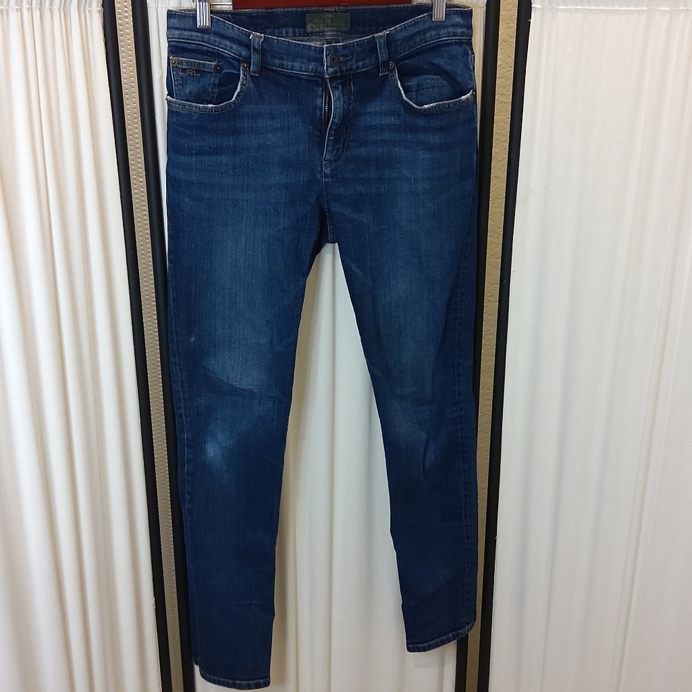 Lauren Ralph Lauren Modern Skinny Jeans, Women Size 8 Stretch Denim Md Blue